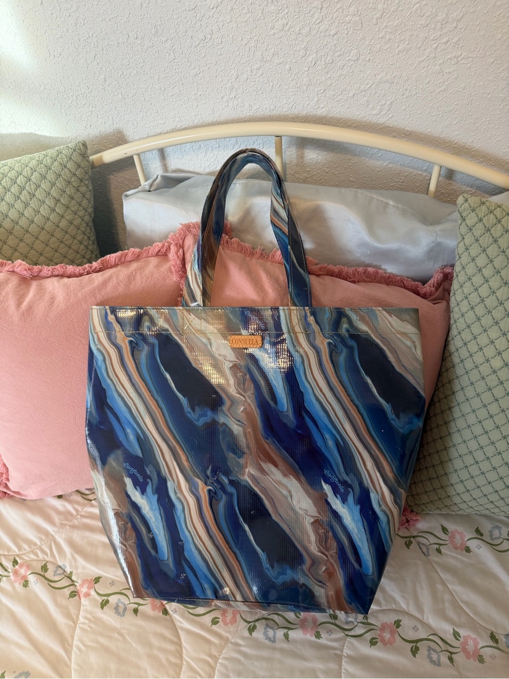 Consuela Basic bag in blue marble